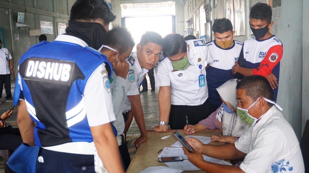 Personil Dinas Perhubungan Dharmasaya laksanakan RDT