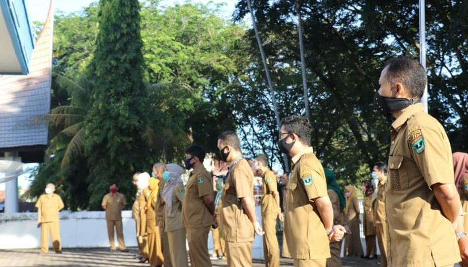 Apel perdana di Diskominfo Sumbar