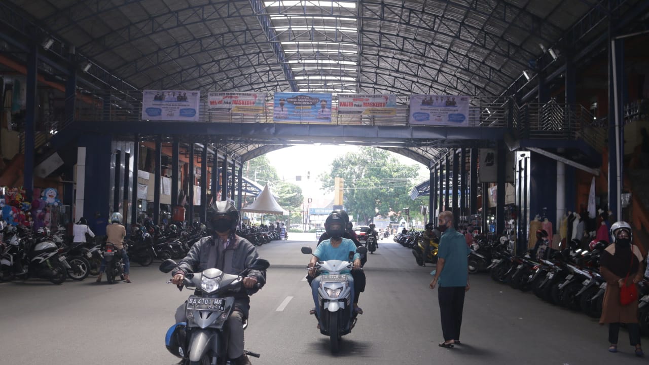 Salah satu kawasan di sekitar pusat pertokoan di Payakumbuh