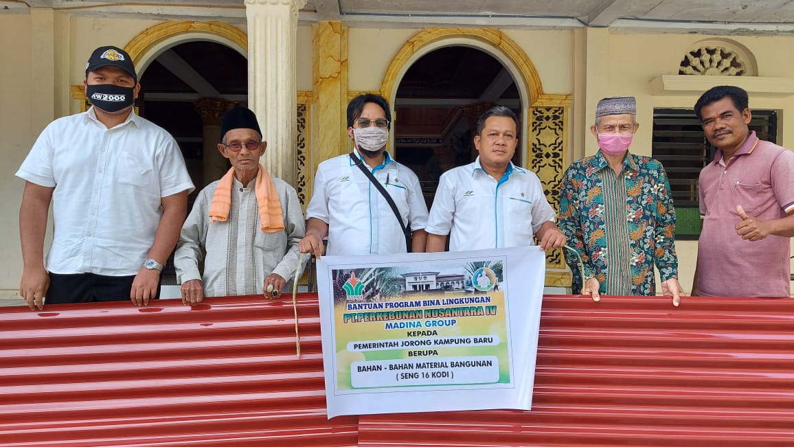 Bantuan Program Bina Lingkungan dari PTPN IV