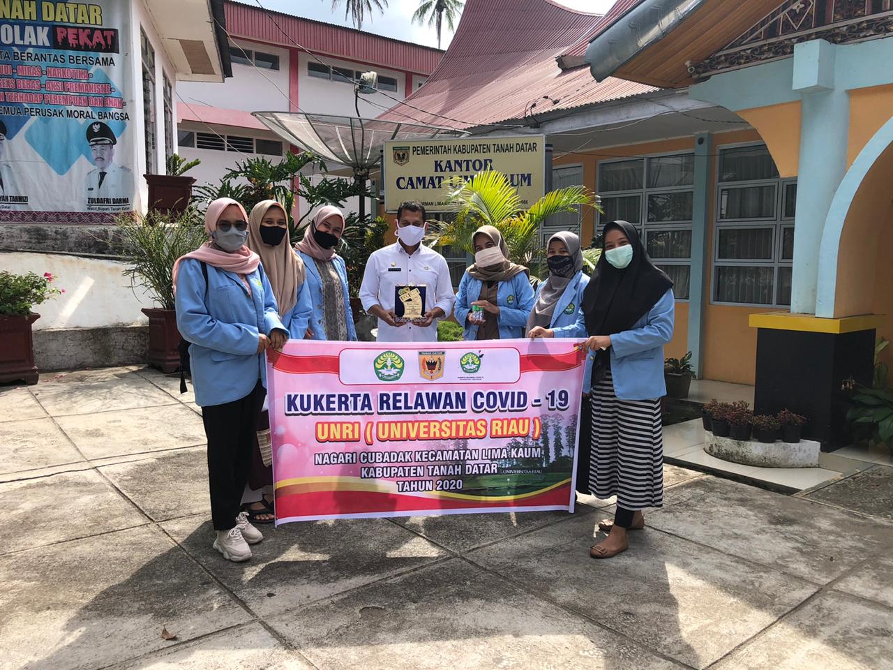 Kukerta Relawan Covid-19 Univ Riau