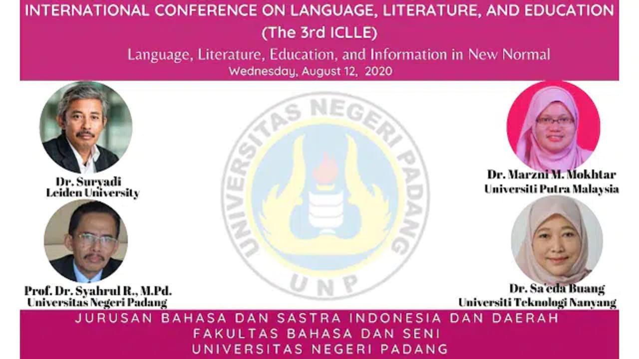 Seminar internasional jurusan bahasa dan sastra Indonesia dan daerah, FBS UNP