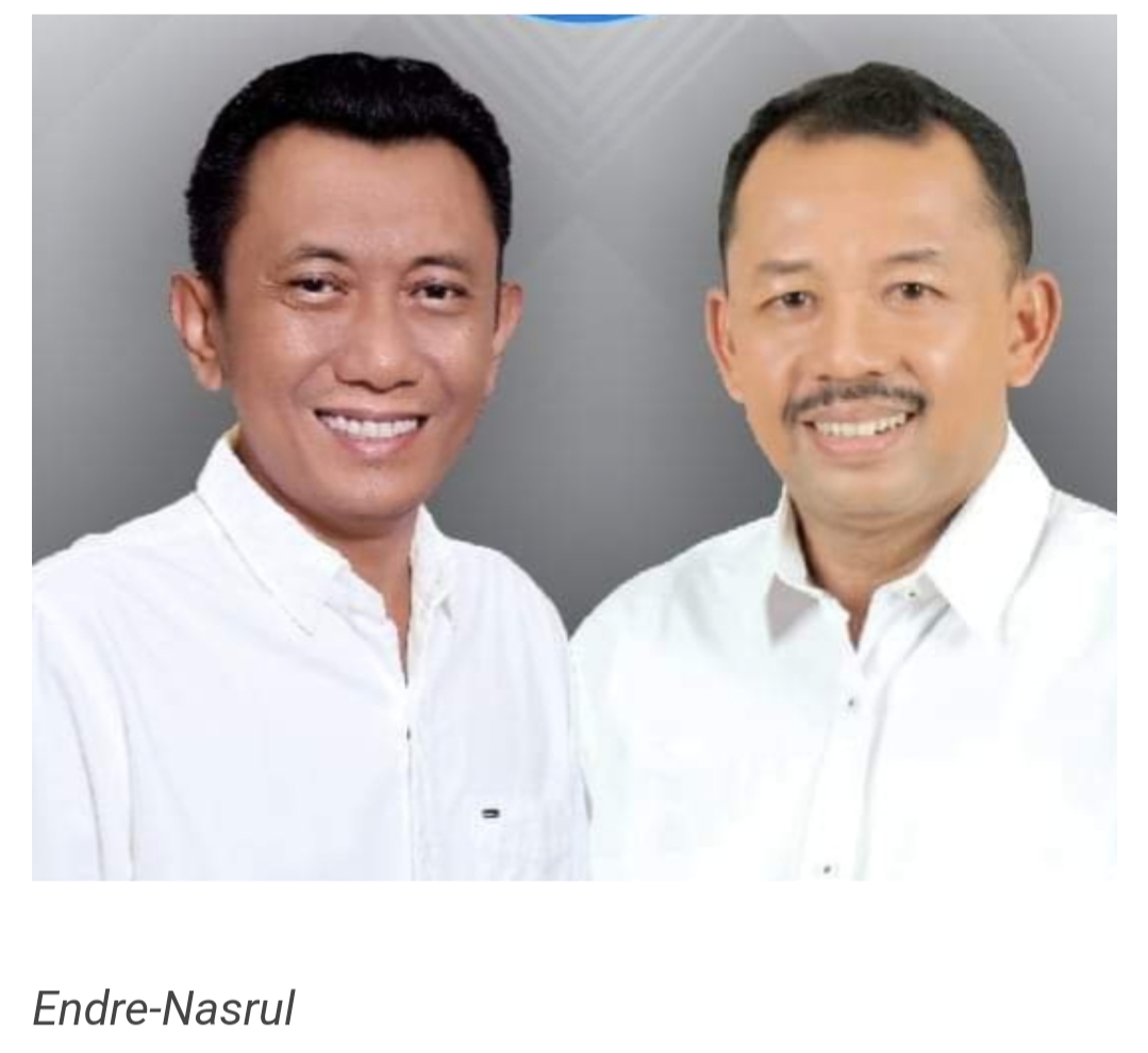 Pasangan jalur perseorangan calon Bupati-Wakil Bupati Sijunjung Endre Syaifoel - Nasrul 