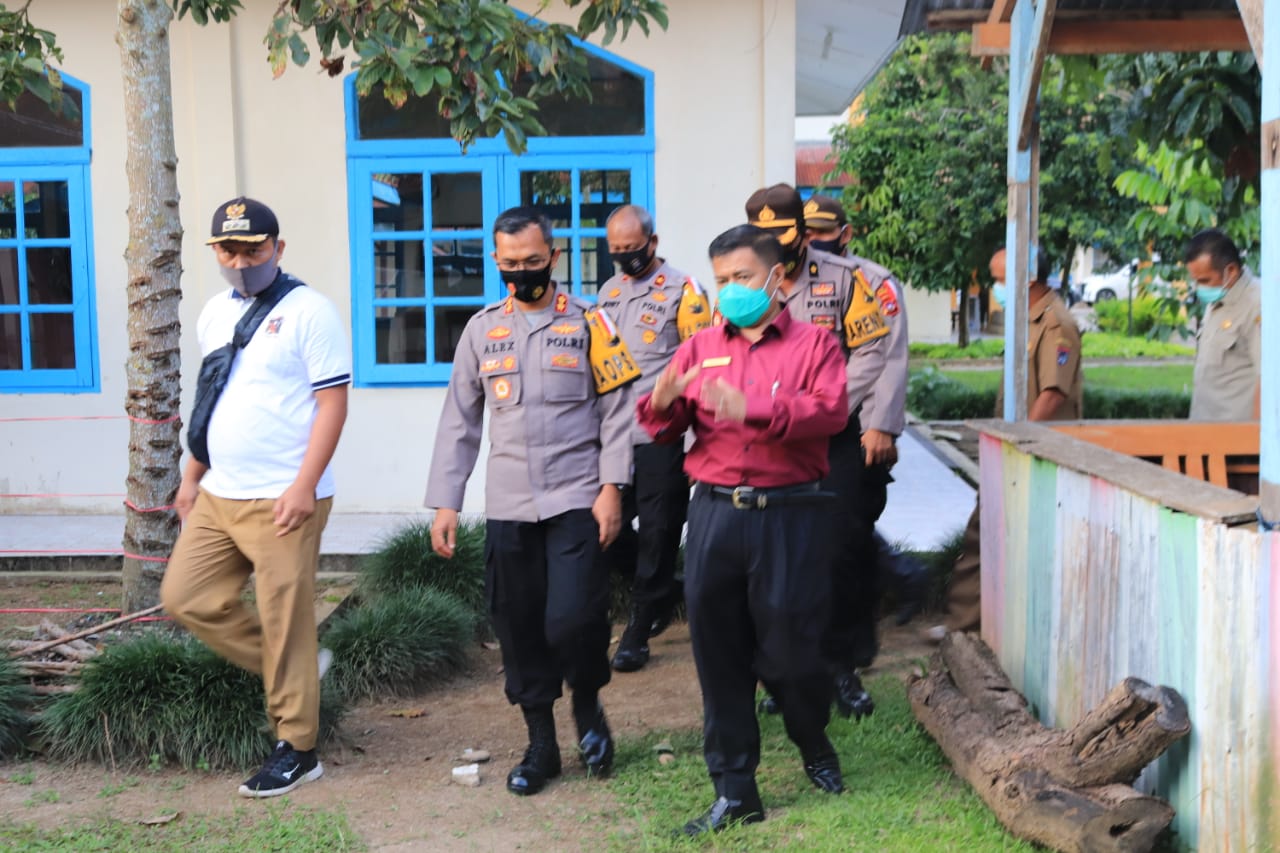 Peninjauan SKB Payakumbuh untuk lokasi penampungan pasien Covid-19