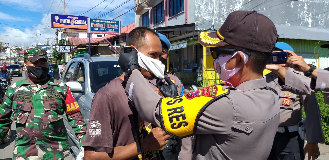 Operasi Yustisi Polres Bukittinggi