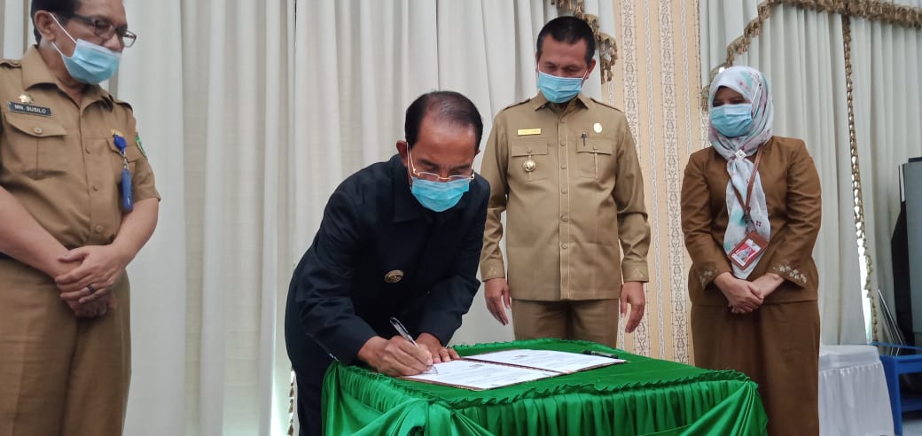 Pemkab Pasaman dan Pemko Pariaman tandatangani MoU di bidang kemetrologian