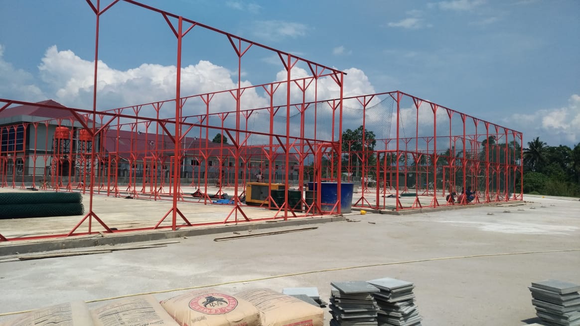 Ini lapangan olahraga terbuka Payakumbuh di Padang Kaduduak