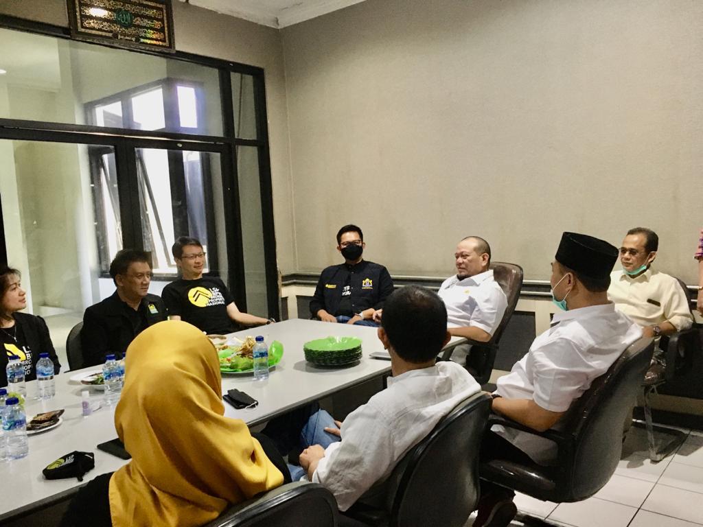 LaNyalla bertemu broker properti