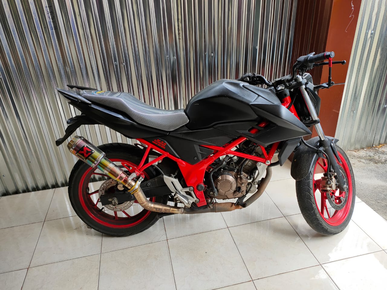 Barang bukti curanmor di Bukittinggi