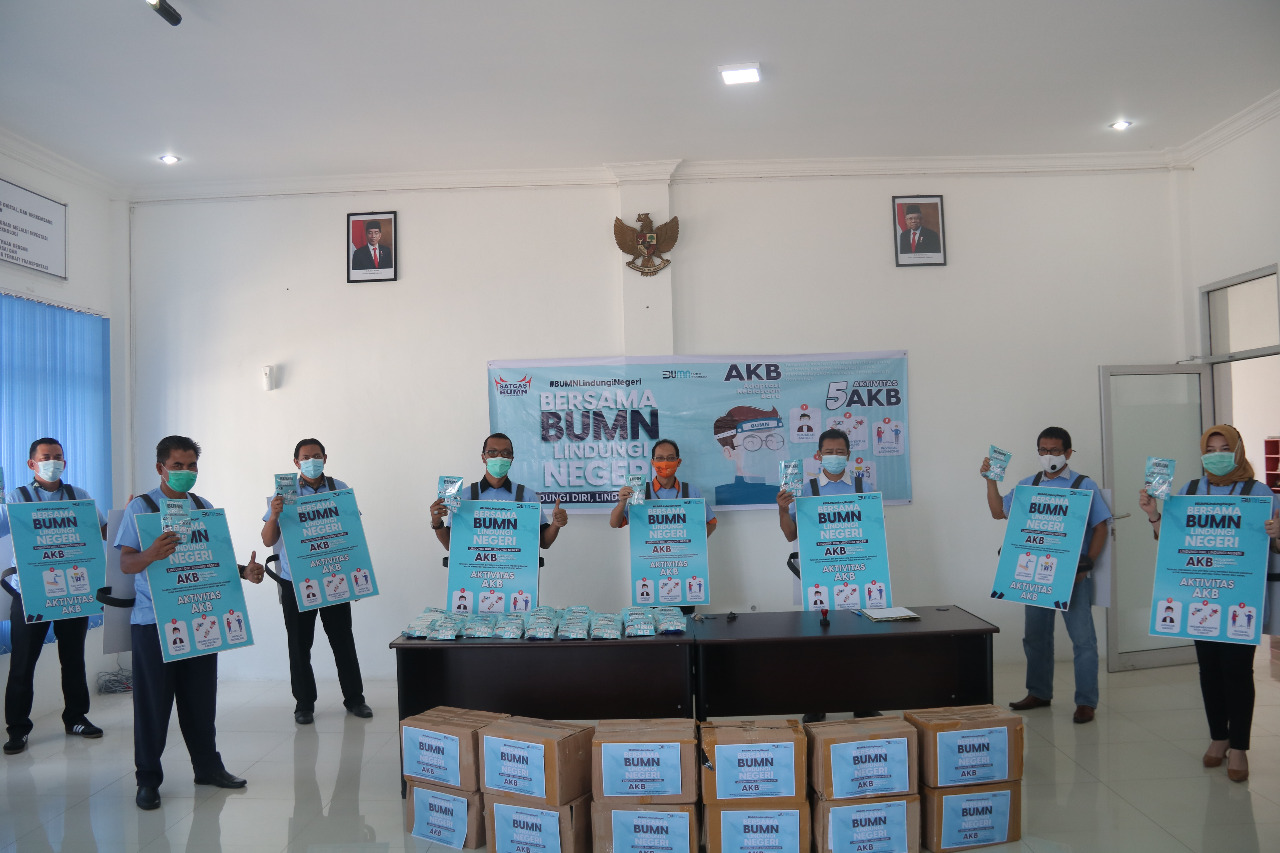 Semen Padang dan sejumlah BUMN salurkan 10 ribu masker
