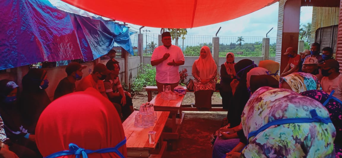Cawabup Richi Aprian kampanye di Nagari Minangkabau