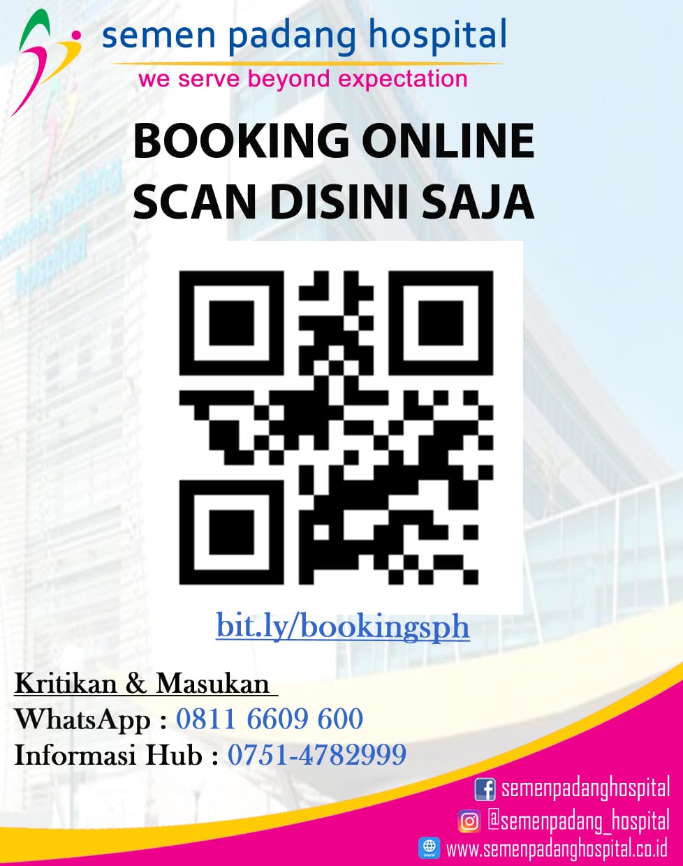 Booking online SPH