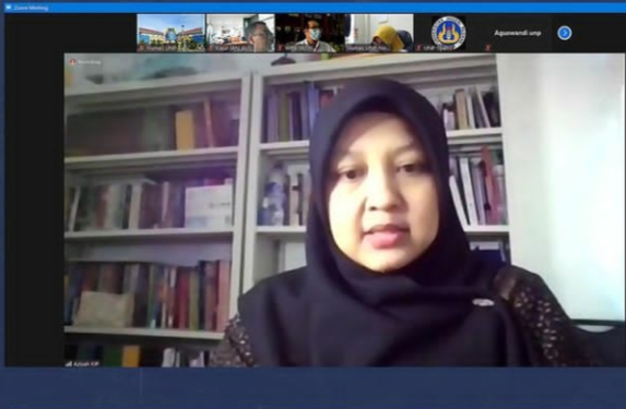 Diskusi bersama Asisten Ahli Komisi Informasi Pusat RI, Siti Ajijah, SH.,M.H