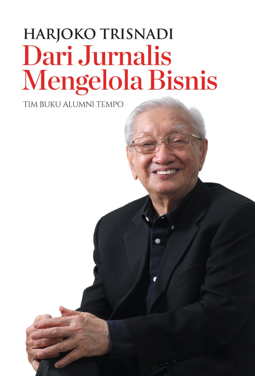 Harjoko Trisnadi (91 tahun), salah seorang pendiri Majalah Berita Mingguan Tempo. 