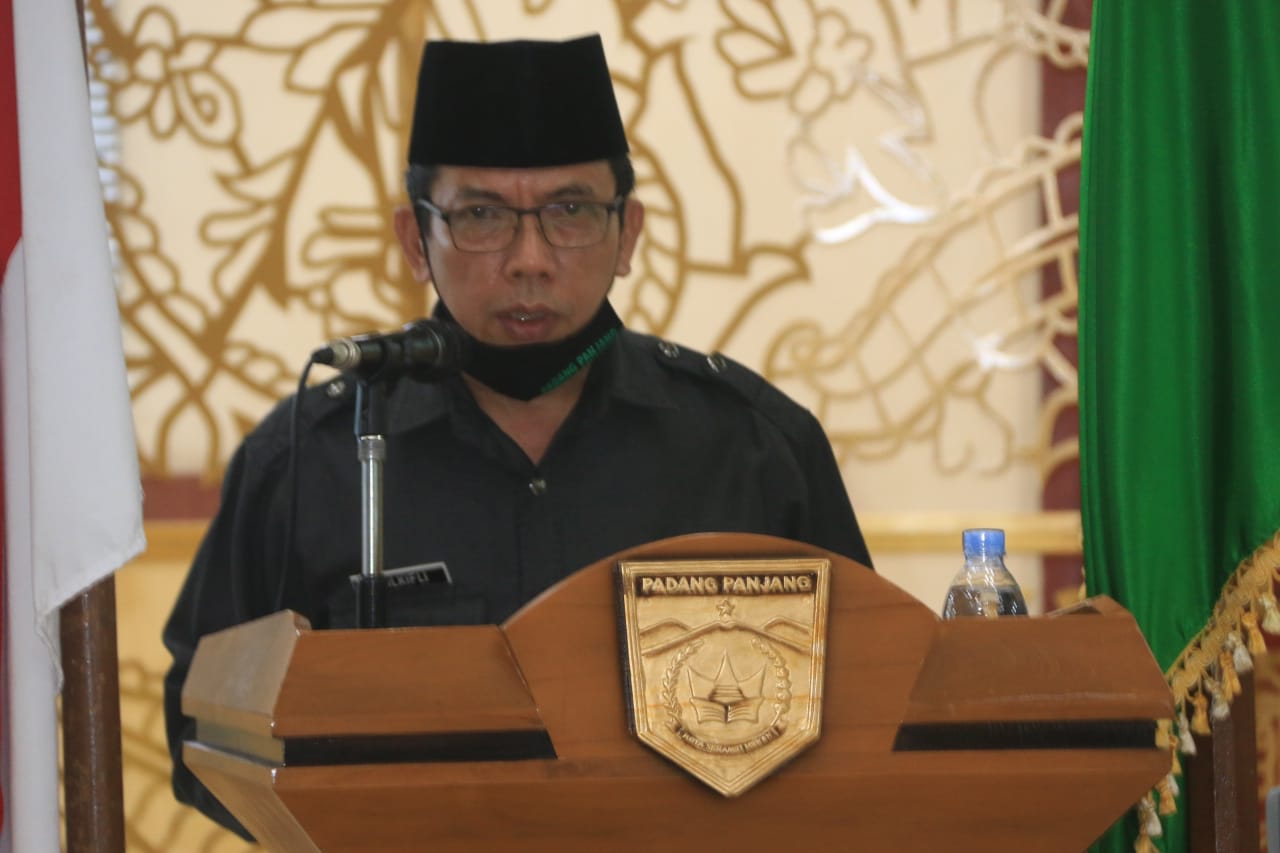 Zulkifli panitia tuanrumah MTQ Nasional ke. 39 Kota Padang Panjang.