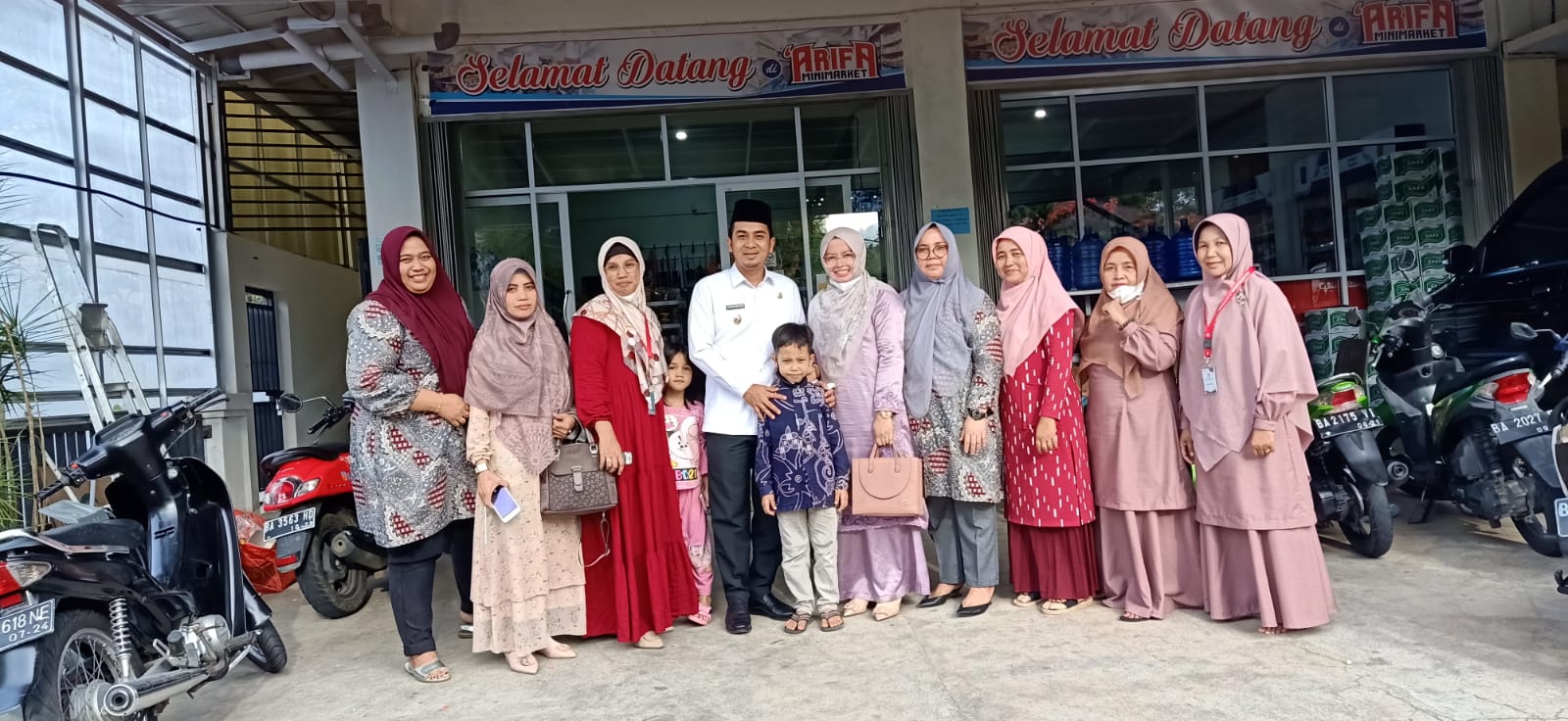 Wawako Ramadhani Kunjungi Kafilah MTQ Kota Solok di Pemondokan Ganting Padang Panjang