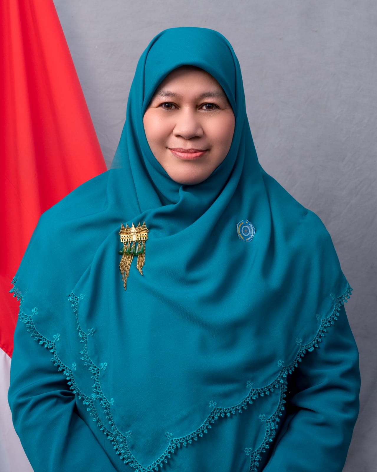 Ketua Tim Penggerak PKK Sumbar, Ny. Harneli Bahar.
