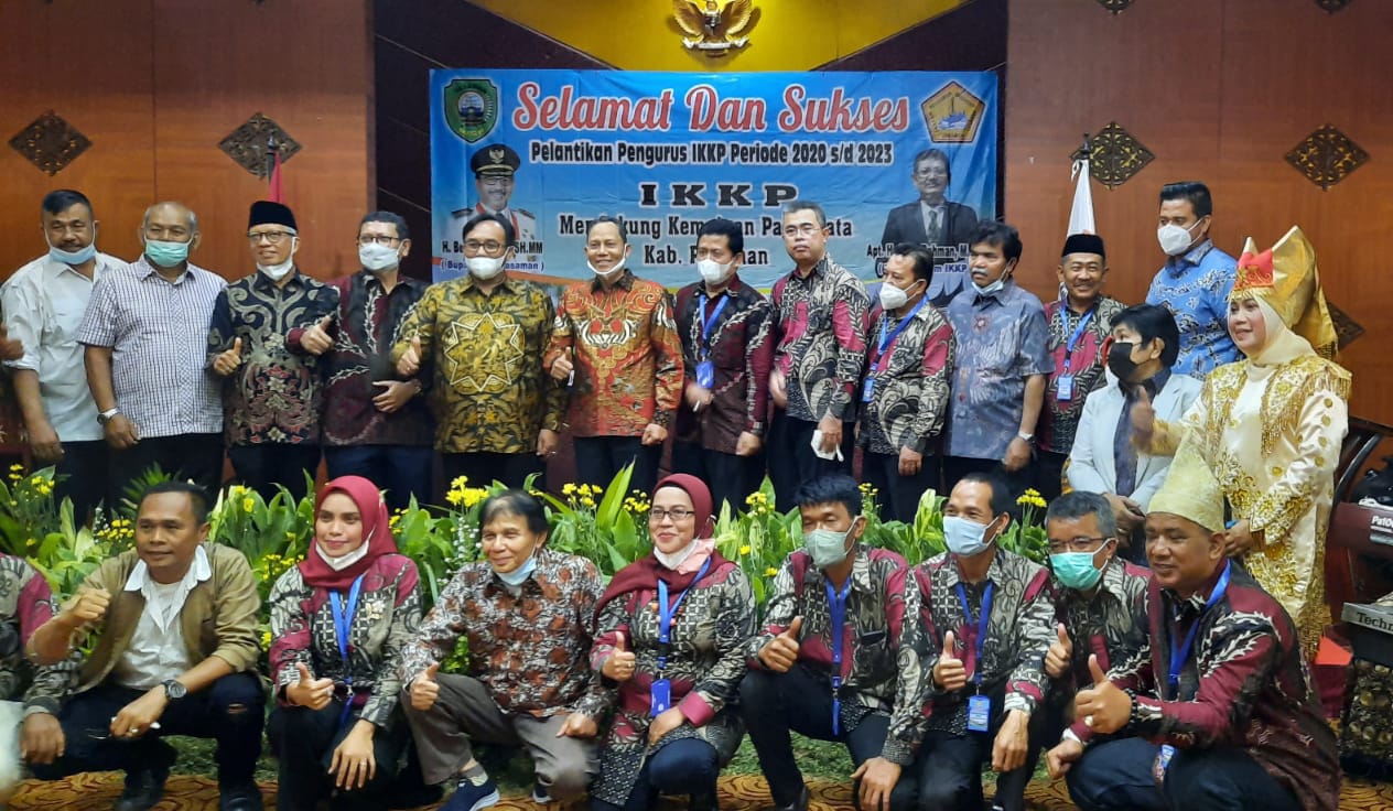 Bupati Pasaman Benny Utama saat pelantikan DPD IKKP Wilayah Jakarta