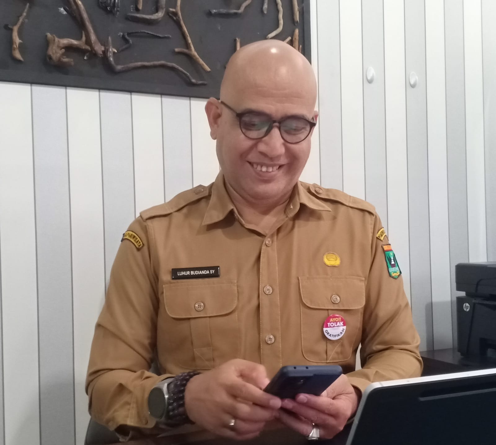 Kepala Dinas Pariwisata Sumatera Barat, Luhur Budianda.