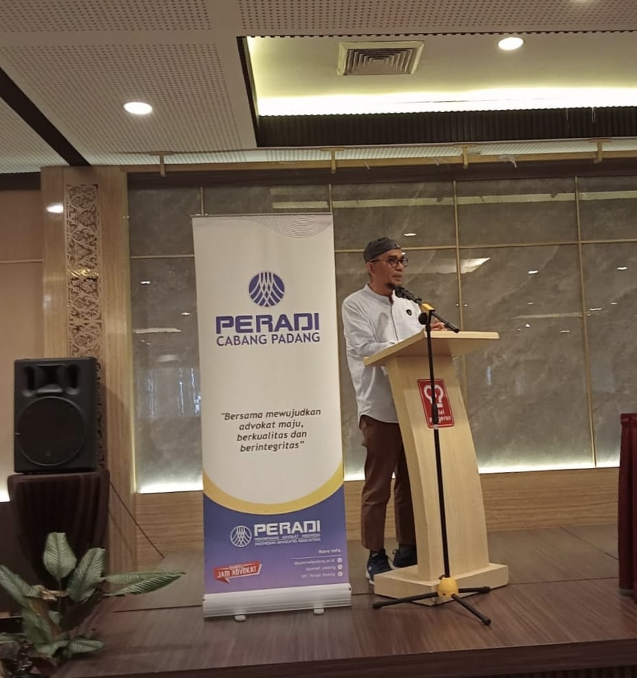 Ketua Peradi Cabang Padang, Miko Kamal, Ph.D.