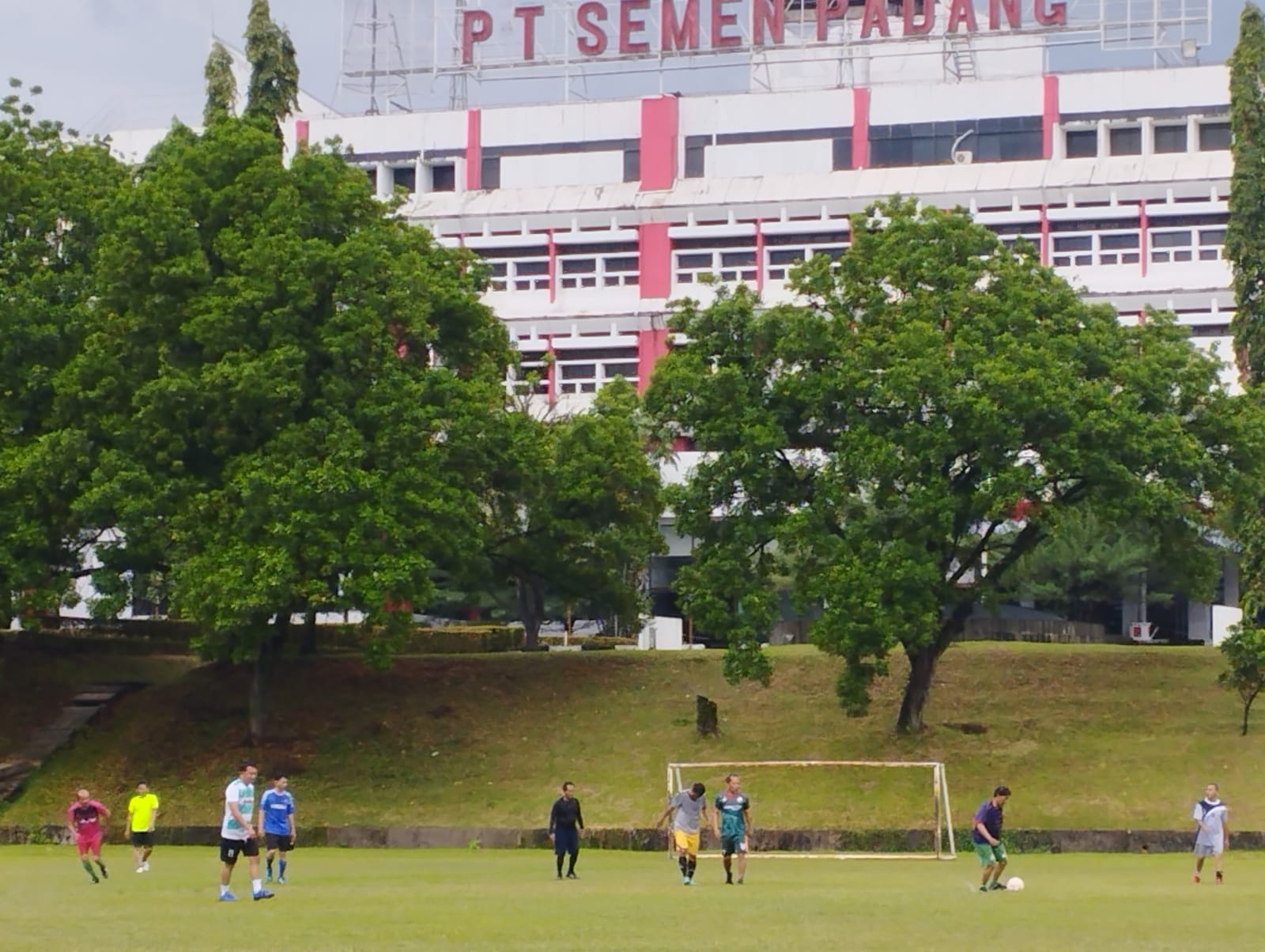 Latihan Terakhir di Lapangan Cubadak PT Semen Padang, TIM PWI Sumbar Optimis Tatap Laga Perdana Gubernur Cup 2023