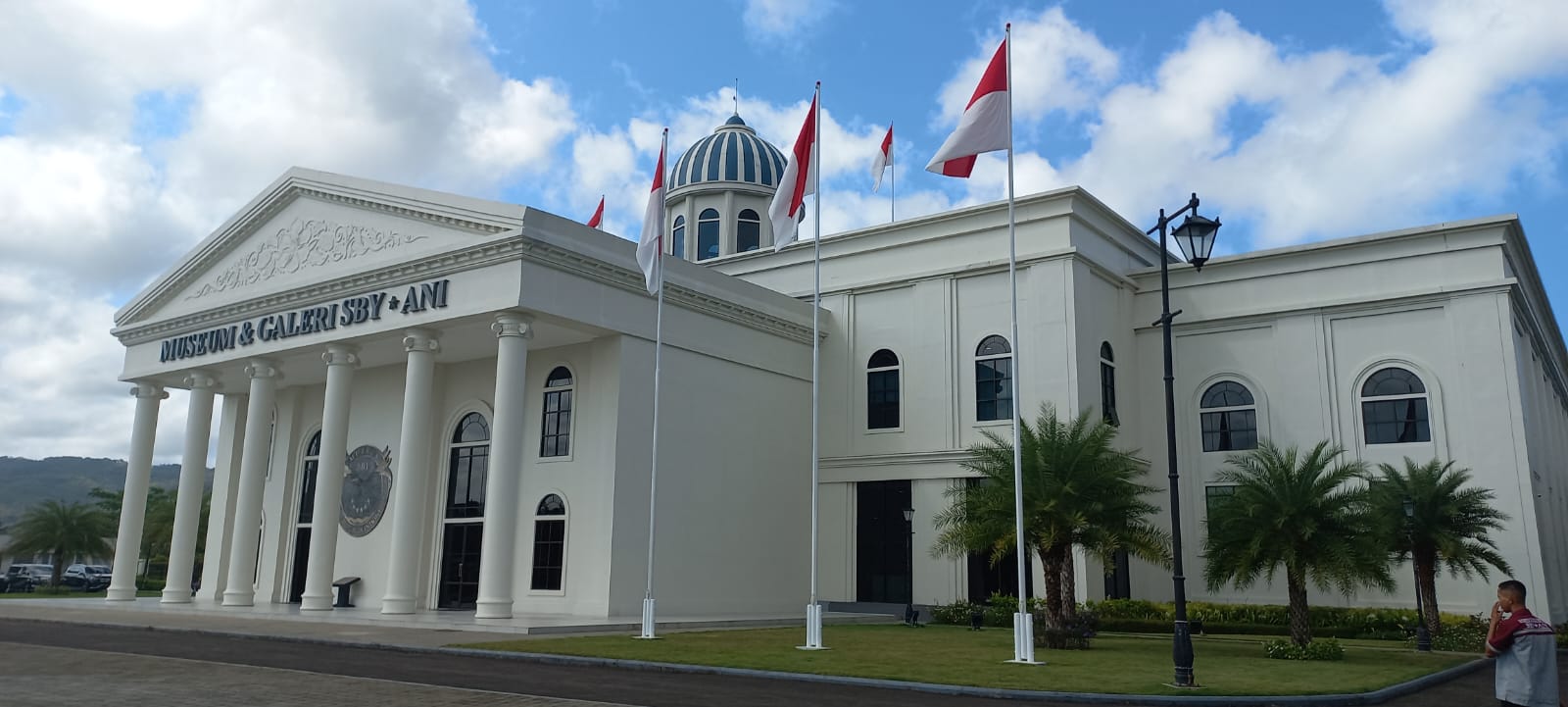 Museum dan galeri SBY - ANI yang megah di Pacitan, Jawa Timur. Foto ist.