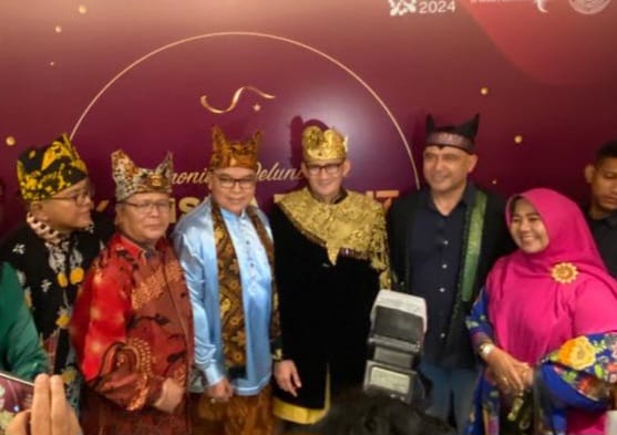 Kadinas Pariwisata Sumbar, Luhur Budianda mewakili Gubernur Sumbar dalam KEN Festival dan Peluncuran KEN 2024 di Taman Mini Indonesia Indah (TMII). Foto Adpsb.