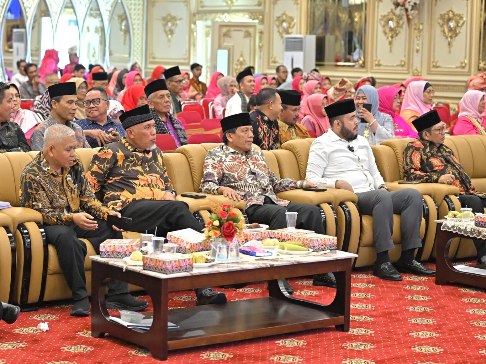 Musyawarah dan Silaturahmi Kumpulan Perantau Solok Saiyo Sakato (S3) yang dihadiri oleh para perantau dari berbagai daerah, Minggu (23/6/2024) di Aula Kampus Siti Rahmah Padang. Foto Adpsb.