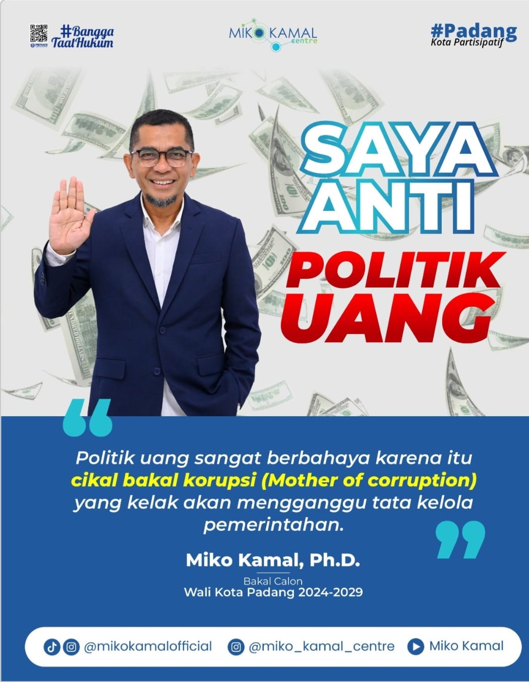 Miko Kamal, Advokat dan Pengajar.