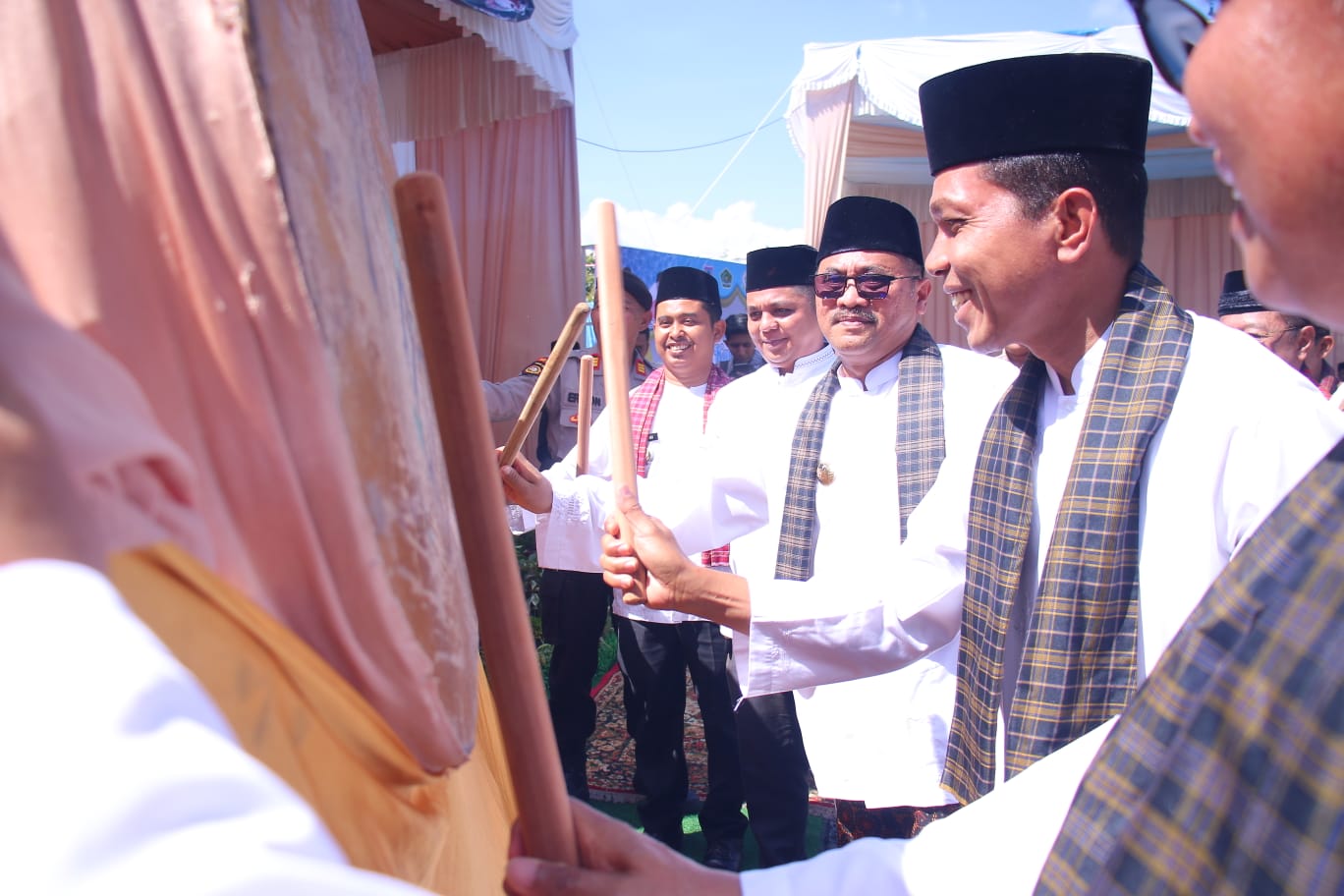 Pembukaan MTQ tingkat Kota Payakumbuh  di Mimbar Utama Masjid Istiqomah, Kelurahan Bulakan Balai Kandi, Jumat (13/09/2024),