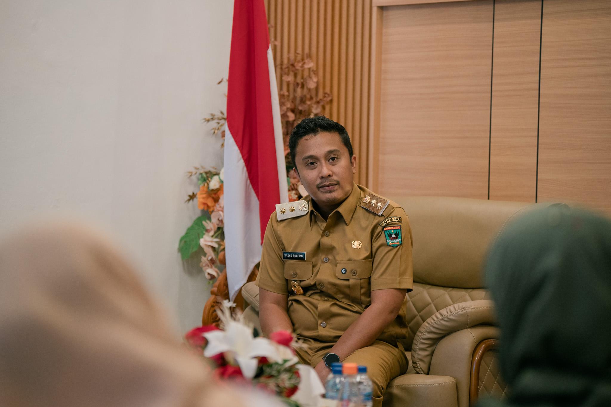 Wakil Gubernur Sumatera Barat, Vasko Ruseimy. Foto Adpsb. 