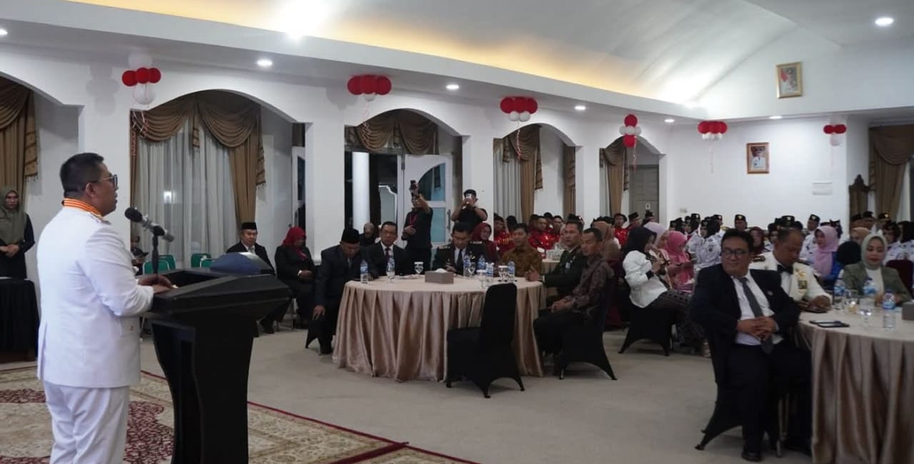 Wako Hendri sampaikan ucapan terima kasih pada Paskibraka yang sukses tunaikan tugas di HUT ke 80 RI.