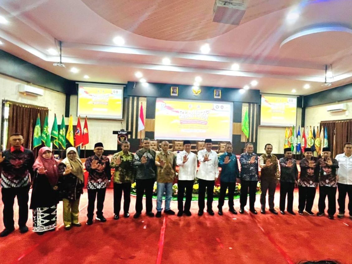 Rembuk Merah Putih diadakan oleh FKPT Sumbar dan BNPT di Universitas Muhammadiyah Sumbar, Sabtu (13/9/2025). Foto Gk.