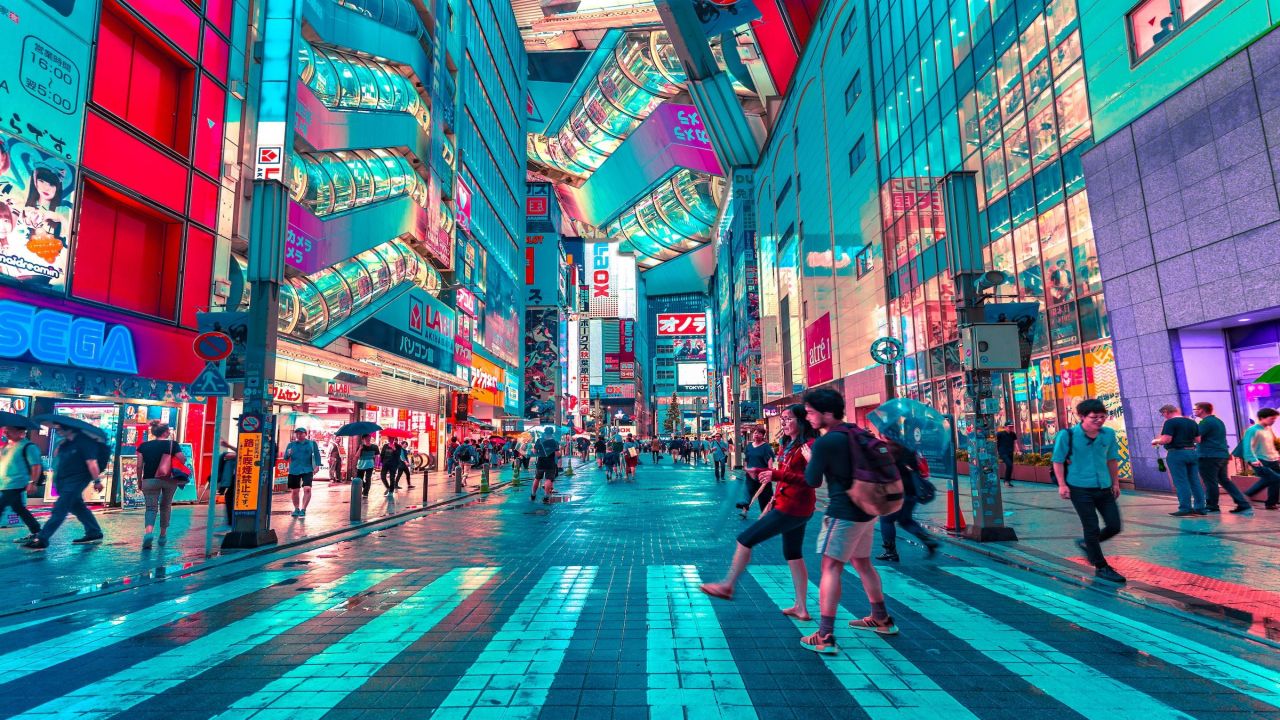 Sudut Tokyo, Jepang (Foto: Delia - Edunitas)