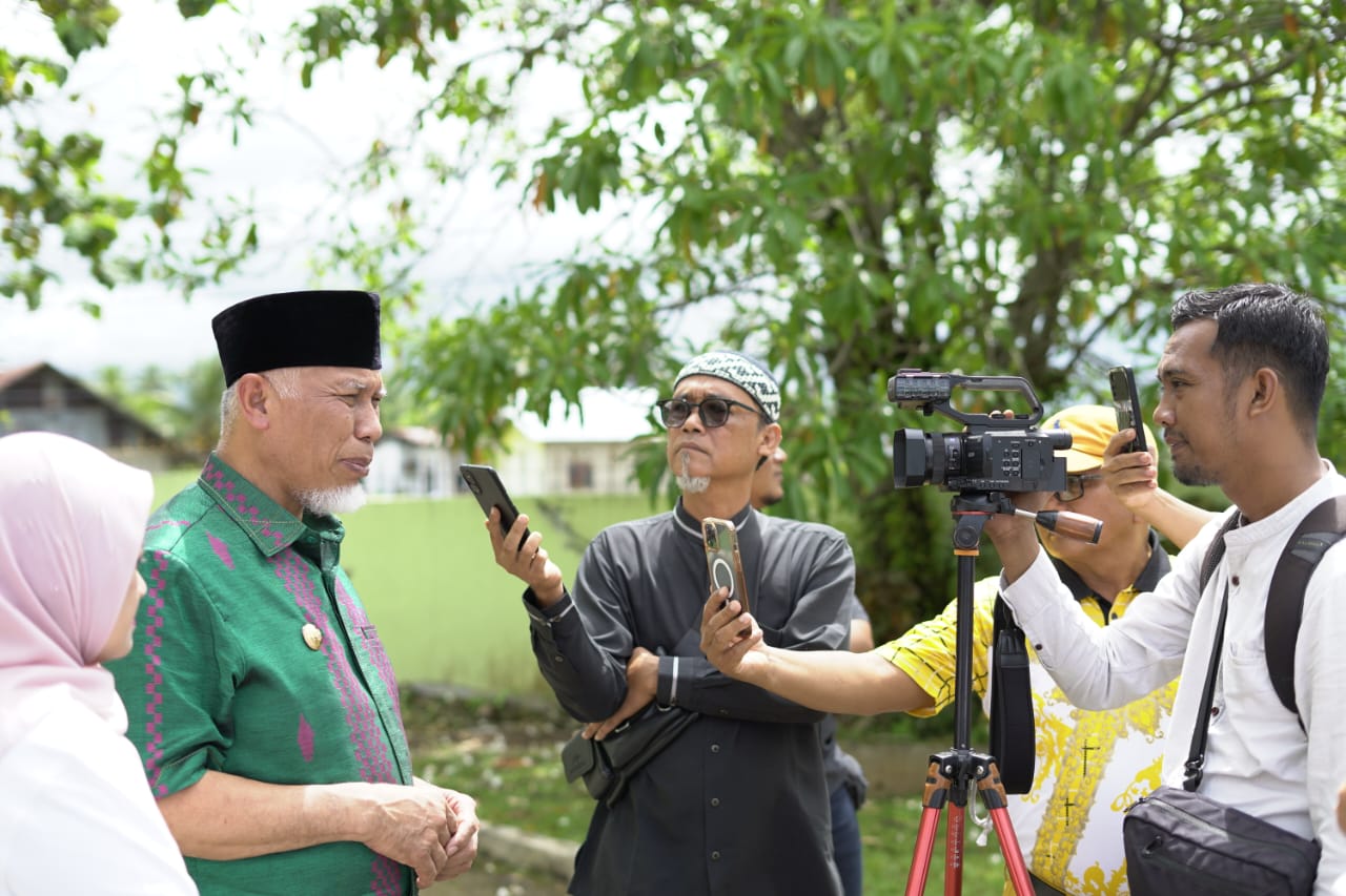 Gubernur Sumatera Barat Mahyeldi Ansharullah, memastikan Konferensi Wakaf Internasional pada 15-16 November mendatang, sebanyak 1.000 peserta dari berbagai negara. Foto Adpsb.  