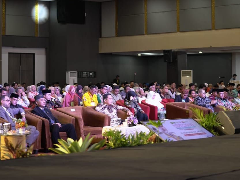Konferensi Wakaf Internasional 2025 ditutup Gubernur Sumatera Barat Mahyeldi, Minggu (16/11/2025). Foto Adpsb. 