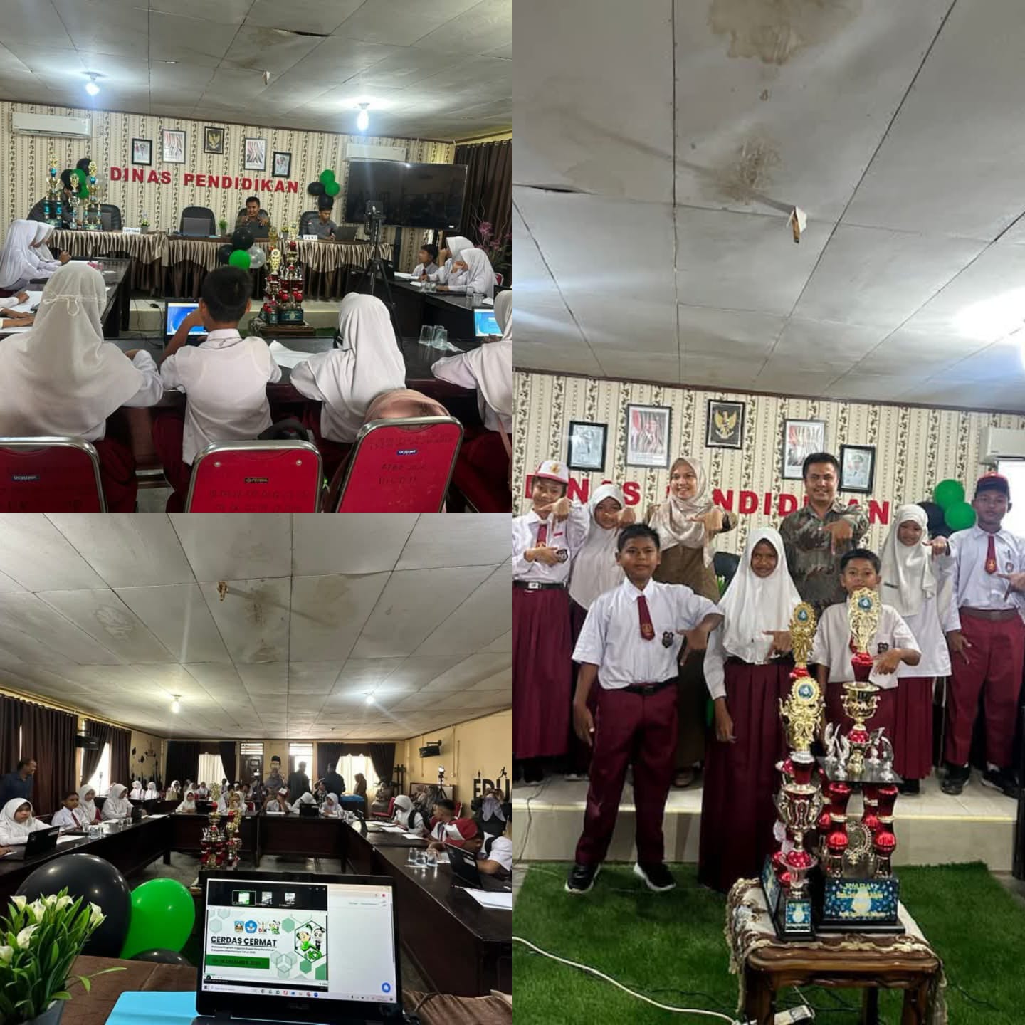 Sambut HUT Dharmasraya Ke-22 Dinas Pendidikan Gelar CC Antar Sekolah