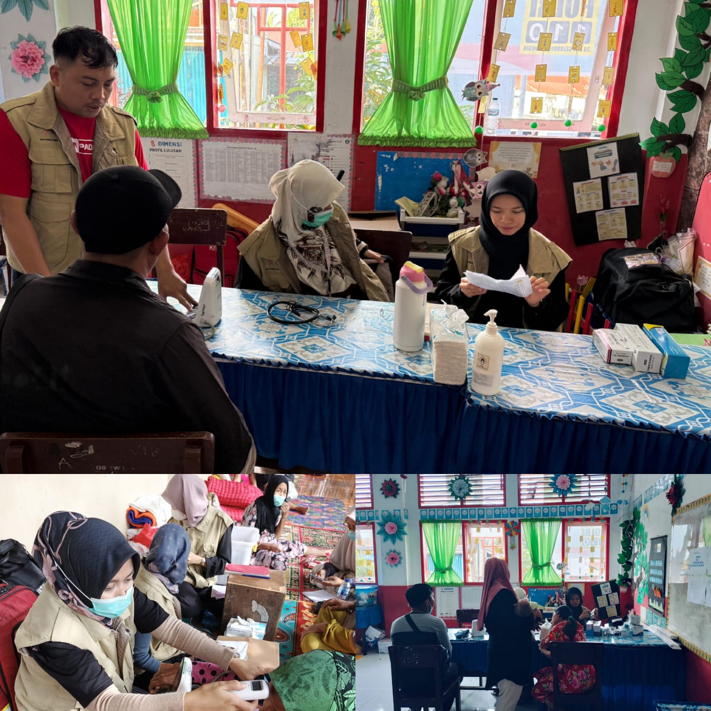 Posko Semen Padang Peduli Layani Pengobatan Gratis 84 Korban Banjir di Pauh  