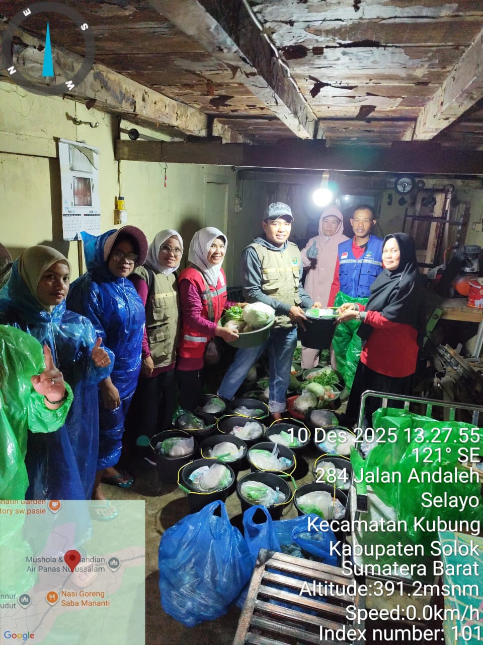 Rang Aia Batumbuak Salurkan Paket Bantuan