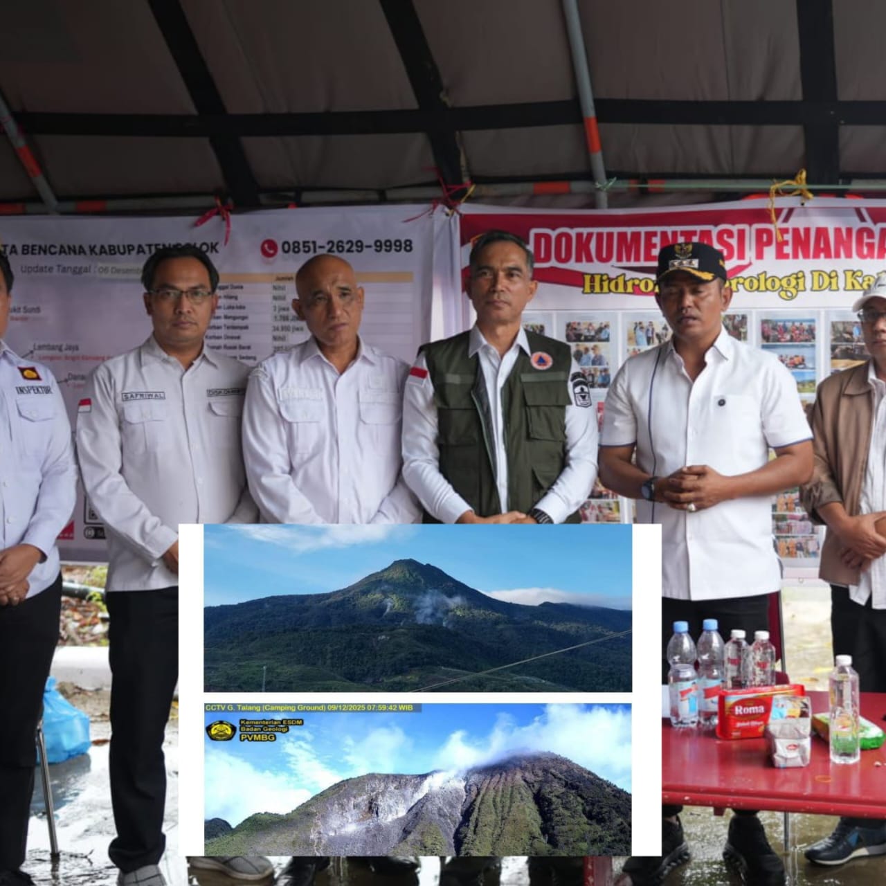 Status Gunung Talang Naik ke Level 2, Bupati Solok Wanti-Wanti Masyarakat agar Waspada dan Tetap Tenang