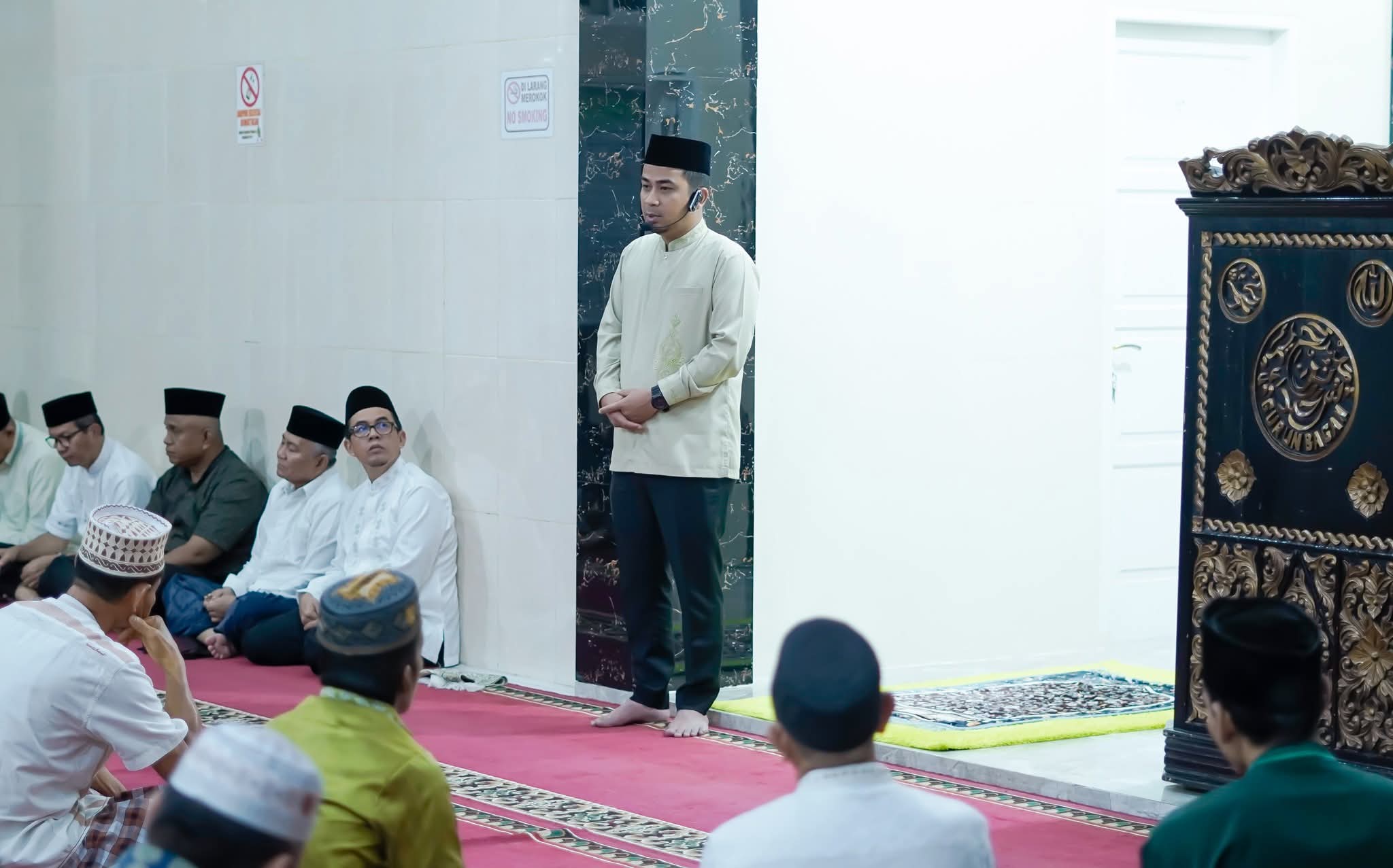 Wako Solok Ramadhani Korana Putra  Safari Subuh di Masjid Nur Syuhada Gurun Bagan