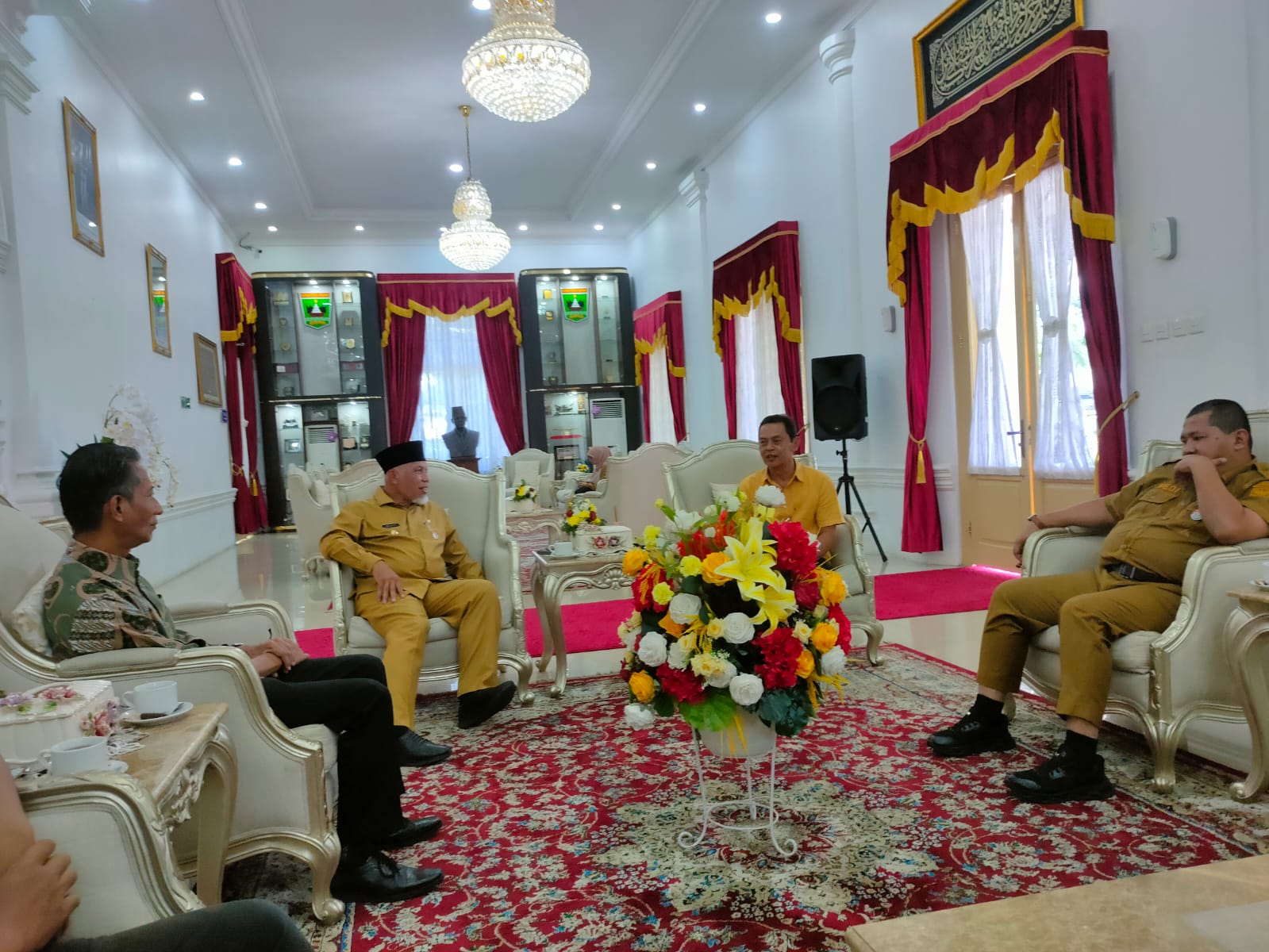 Gubernur Sumbar Ajak PWI Kawal Rehabilitasi dan Rekonstruksi Pasca Banjir Bandang