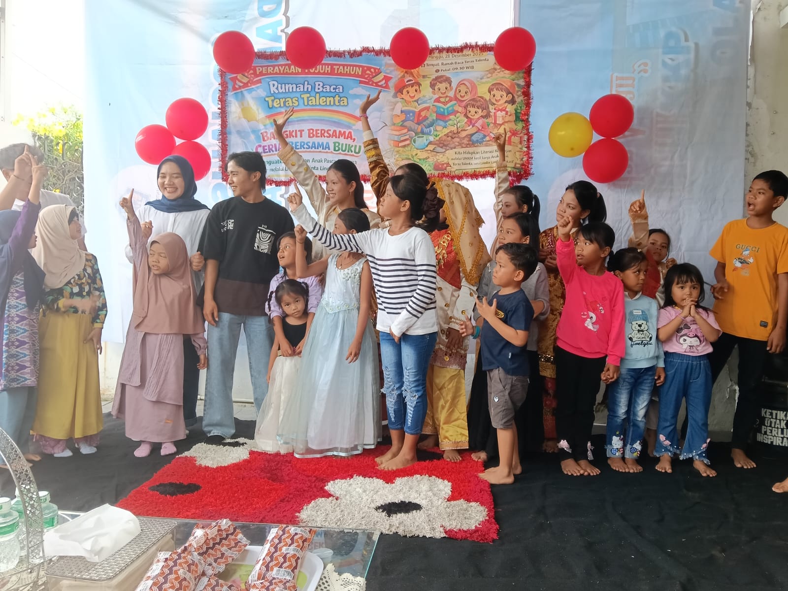 Rumah Baca Teras Talenta Rayakan Tujuh Tahun Berdirinya dengan Beragam Lomba