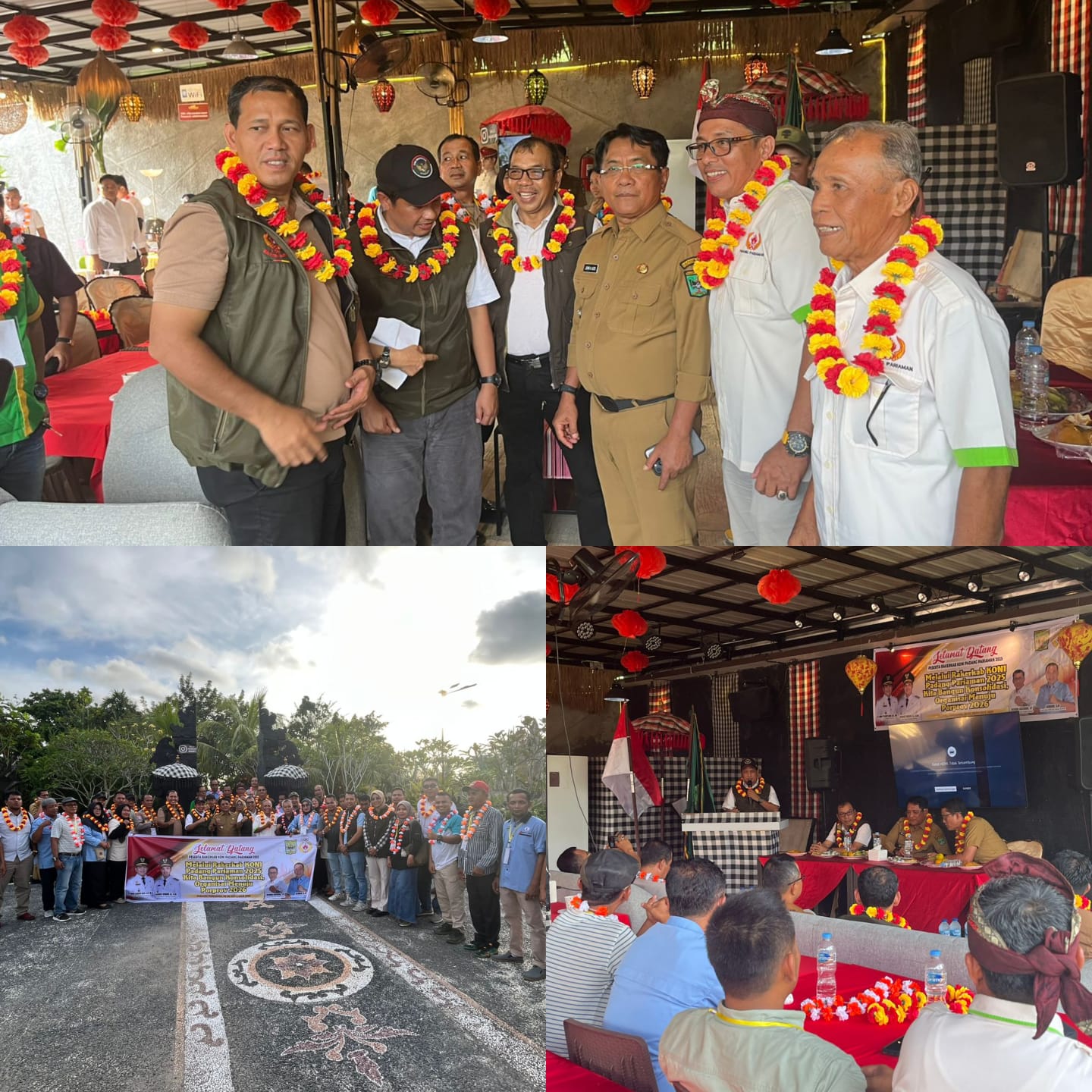 Bupati John Kenedy Azis Dukung  KONI Padang Pariaman  Mengikuti Porprov 2026