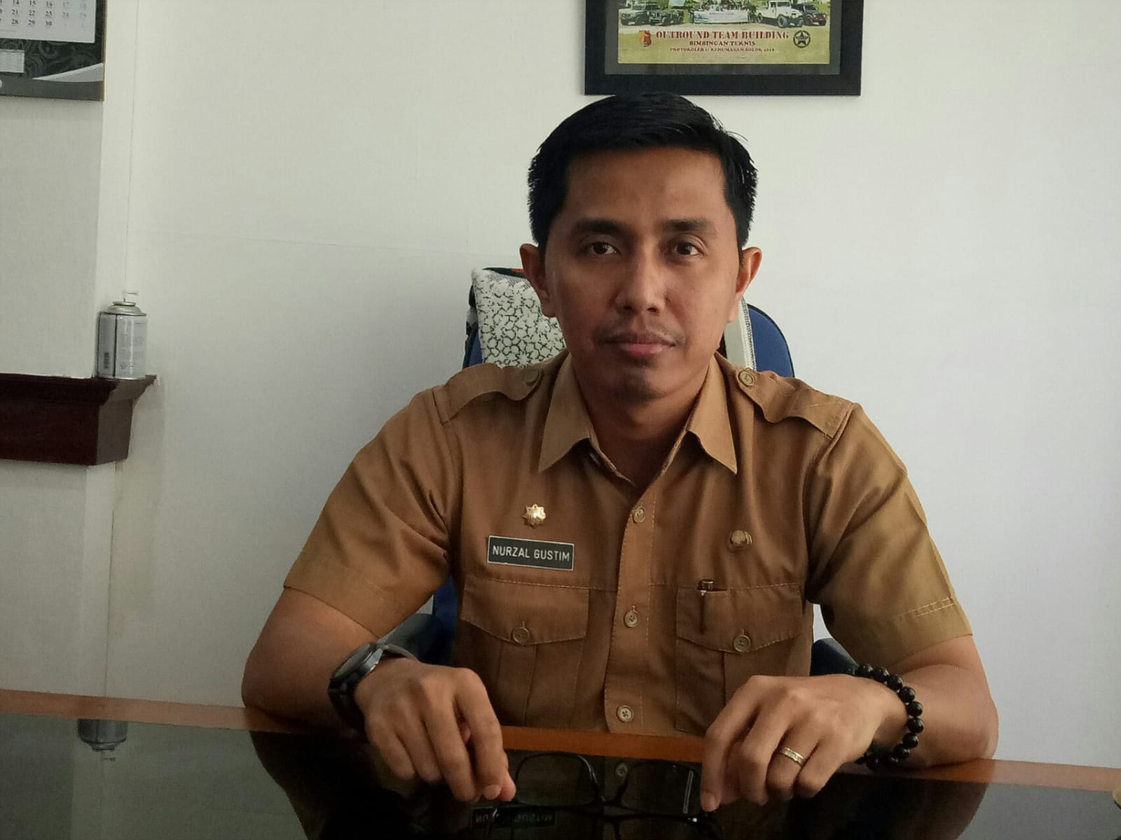 Kepala Dinas Komunikasi dan Informatika Kota Solok Nurzal Gustim,SSTP, MSi
