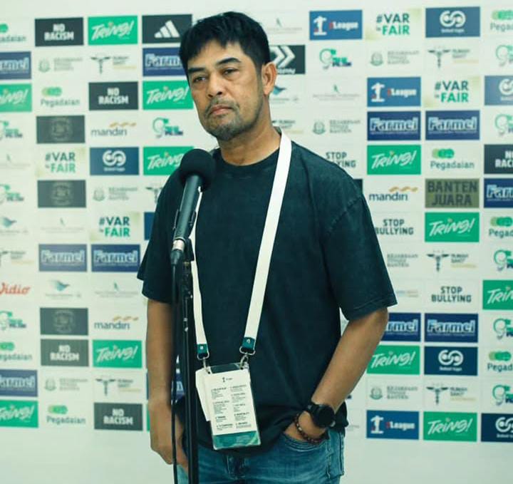 Nil Maizar Pelatih Sumsel United(Foto: Instagram Sumsel United)