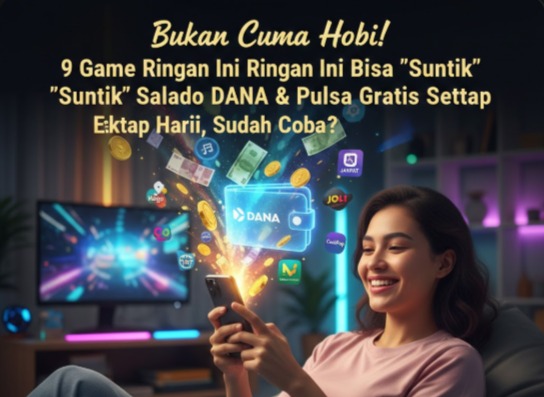 9 Game Ringan Ini Bisa Suntik Saldo DANA 
