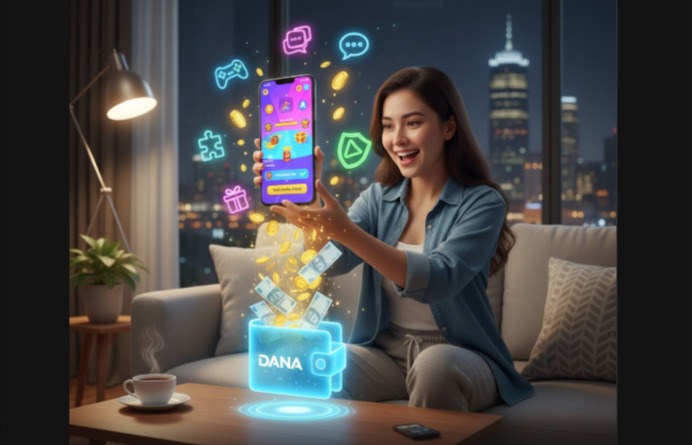 Cuan Harian ke DANA dari Game Seru