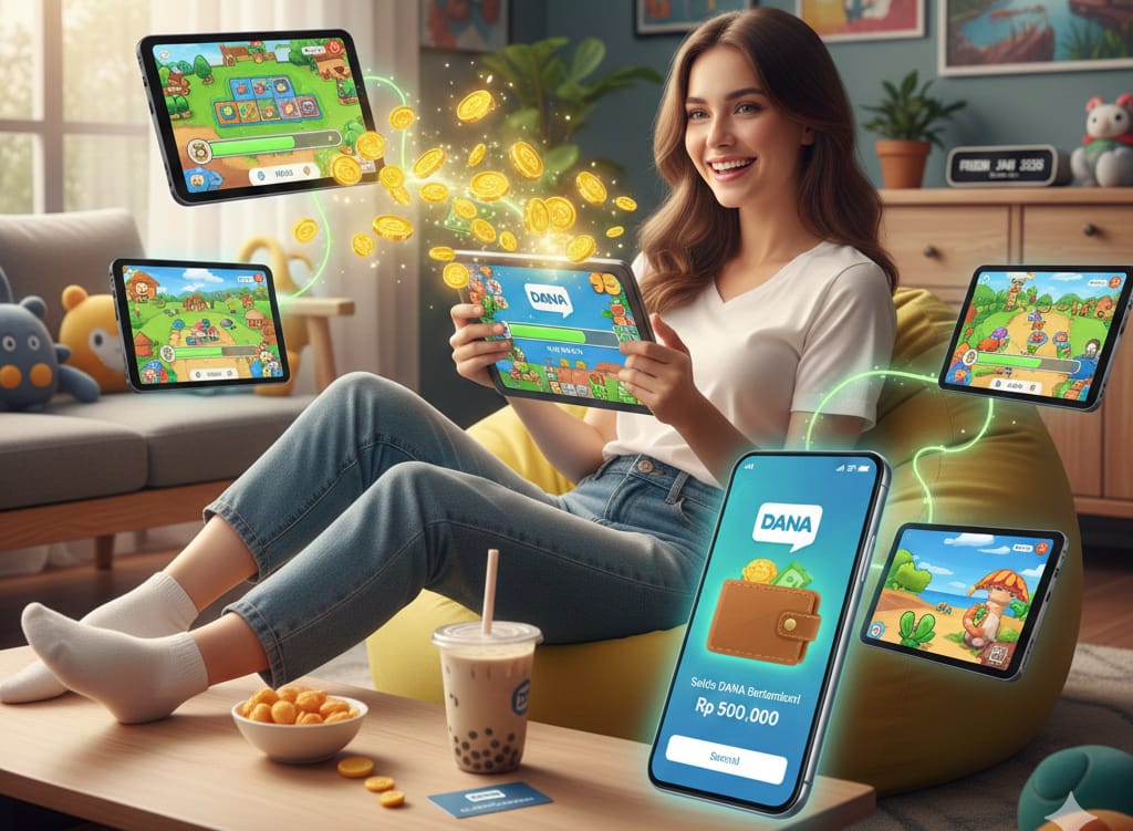 Game Santai Pengisi Waktu Libur yang Bisa Cair ke Saldo DANA