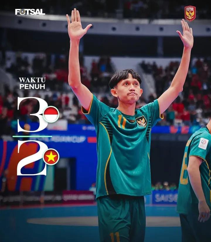Indonesia VS Vietnam ( Foto: Instagram Futsal Indonesia)